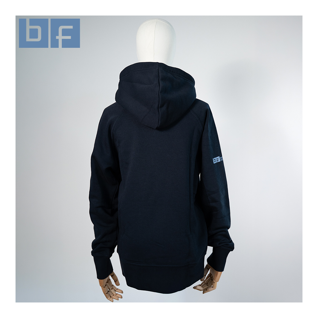 Bockermann Fritze | Damen Kapuzen Sweater "Skyline" in der Farbe navy – Bild 2