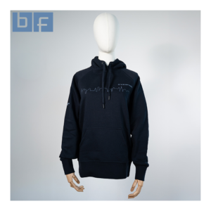 Bockermann Fritze | Damen Kapuzen Sweater "Skyline" in der Farbe navy