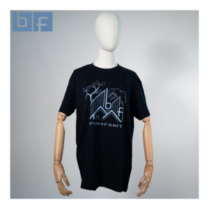 Bockermann Fritze | Damen T-Shirt "Haus" in der Farbe navy