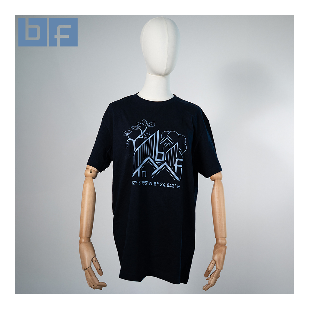 Bockermann Fritze | Damen T-Shirt "Haus" in der Farbe navy