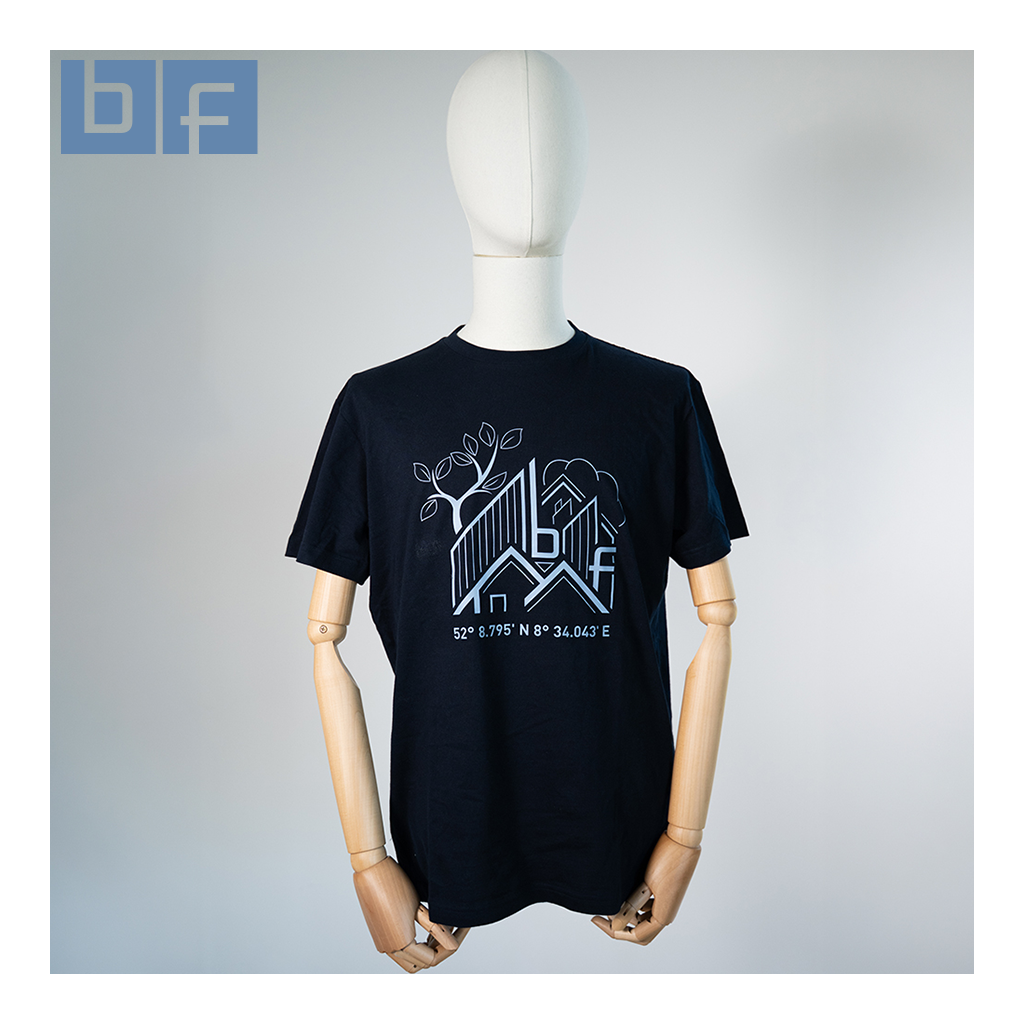 Bockermann Fritze | Herren T-Shirt "Haus" in der Farbe navy