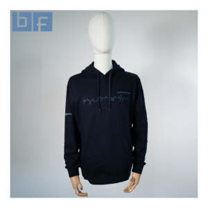 Bockermann Fritze | Herren Kapuzen Sweater "Skyline" in der Farbe navy