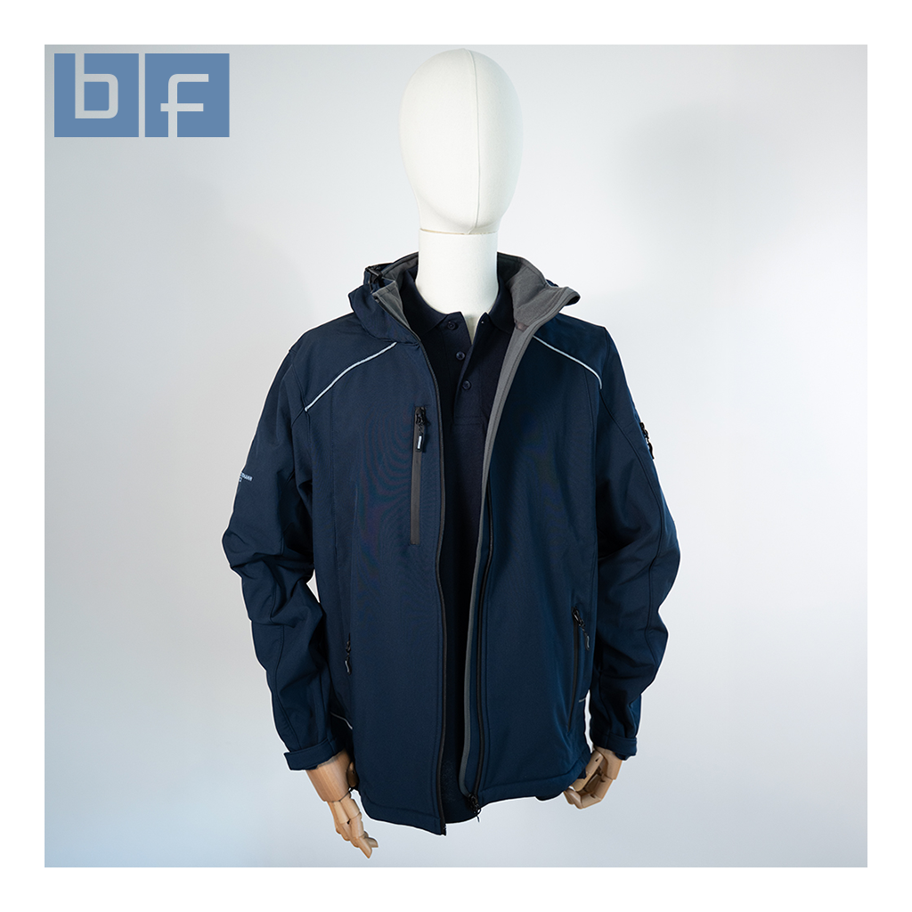 Bockermann Fritze | Herren Softshell Jacke in der Farbe navy | Stick