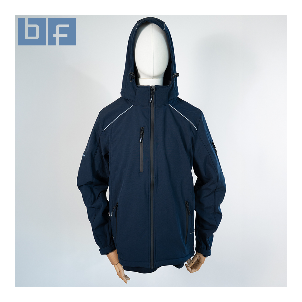 Bockermann Fritze | Herren Softshell Jacke in der Farbe navy | Stick – Bild 3