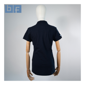 Alternative view of Bockermann Fritze | Damen Piqué Polo in der Farbe navy | Stick