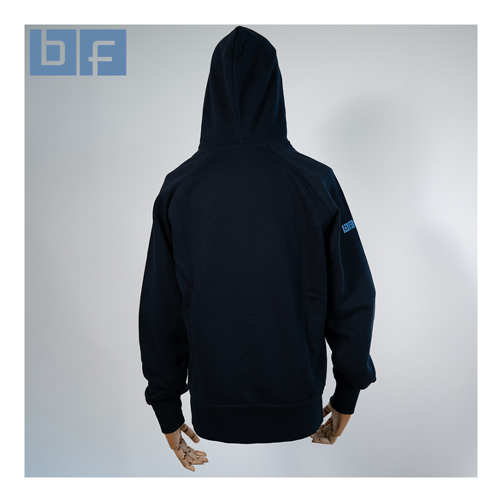 Bockermann Fritze | Damen Kapuzen Sweater "TEAM" in der Farbe navy – Bild 4