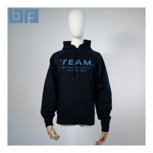 Bockermann Fritze | Damen Kapuzen Sweater "TEAM" in der Farbe navy