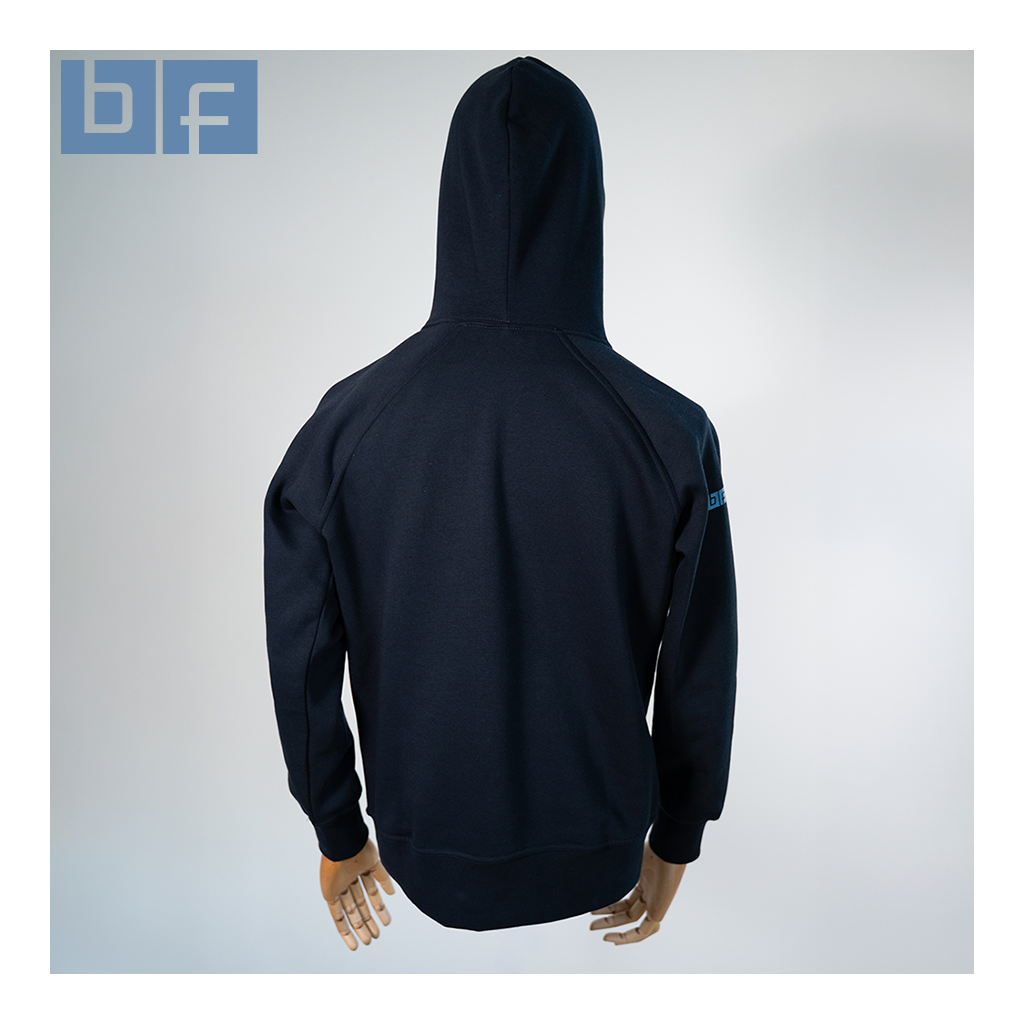 Bockermann Fritze | Herren Kapuzen Sweater "TEAM" in der Farbe navy – Bild 4